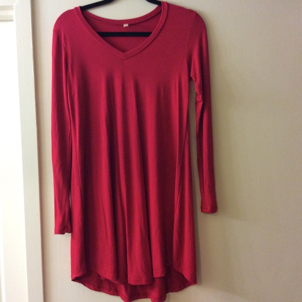 New red tunic top!